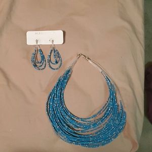 necklace and earings